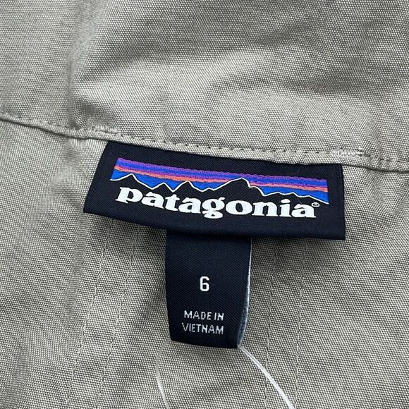 NWT PATAGONIA Pants Women's 6 Shale Gray Venga Rock Organic Cotton Blend Stretch - Picture 4 of 15